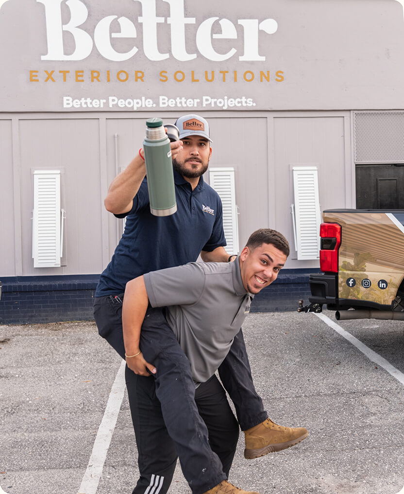 The happier your employees are in life, the better work they’ll produce on the job this is what we do at better Exteriors